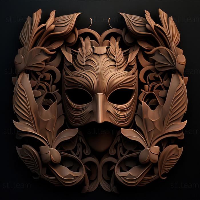3D model Masquerade (STL)